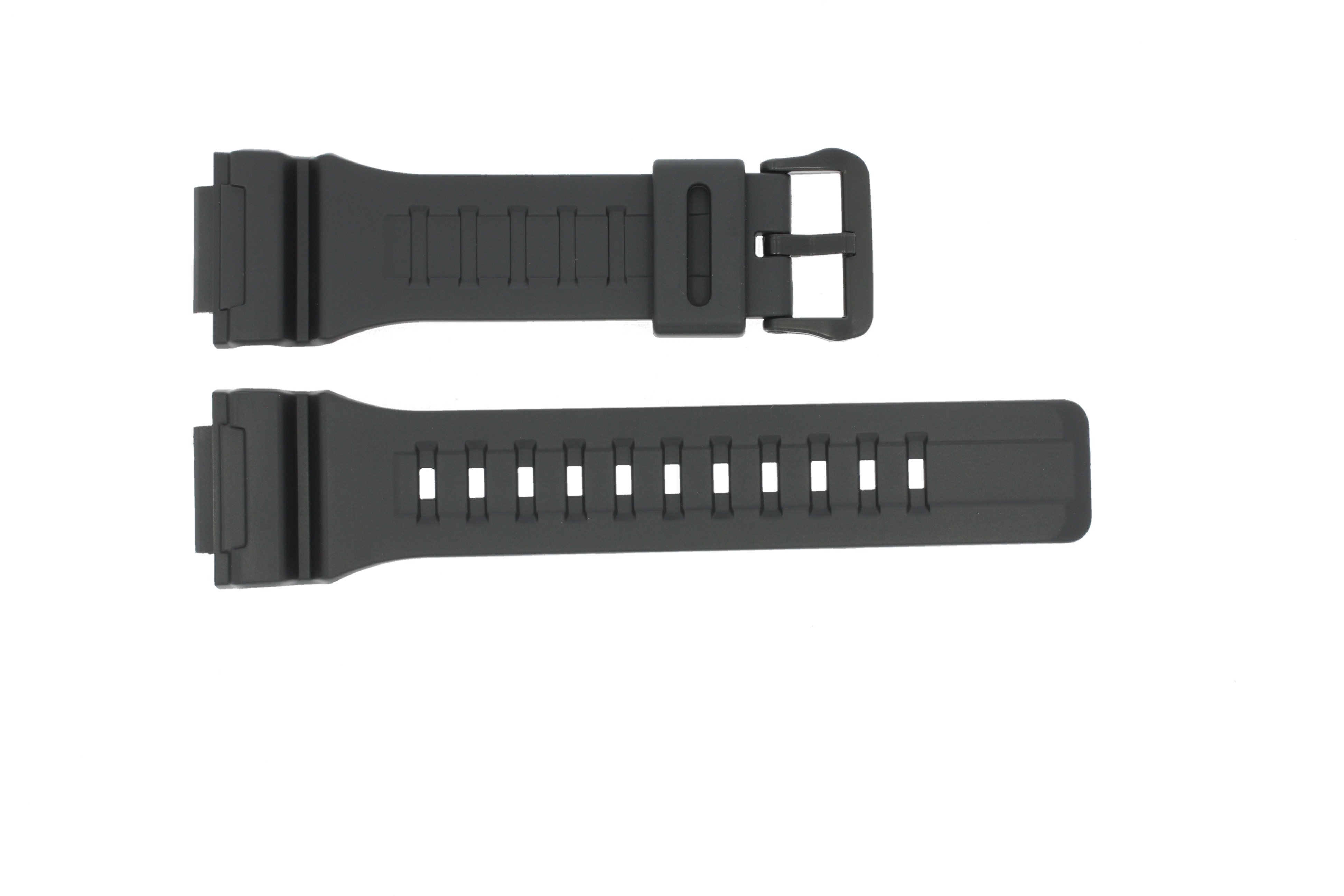 Casio Ersatzband Uhrenarmband Resin schwarz 10410723 