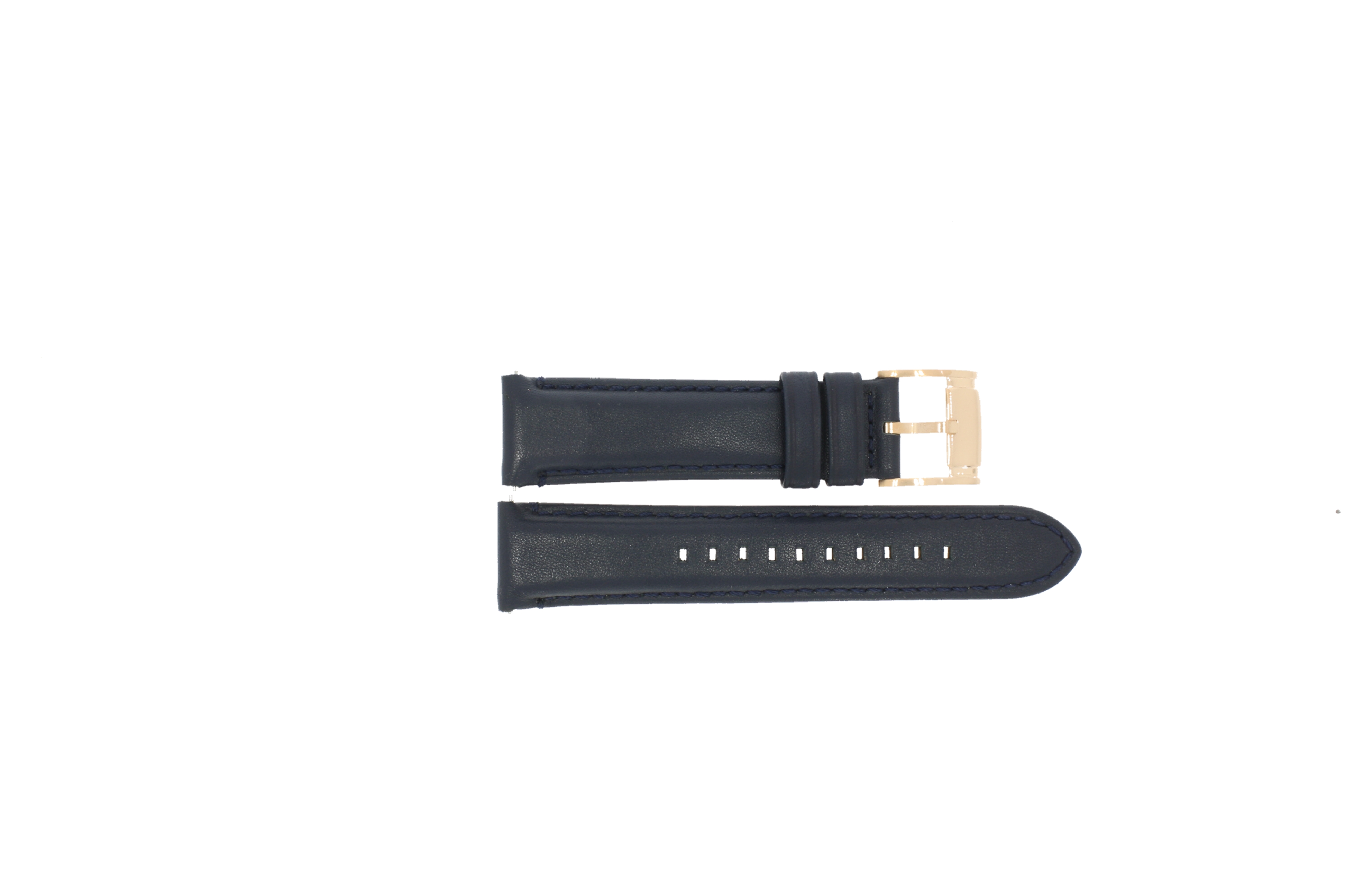 Uhrenarmband Fossil ME3054 Leder 22mm