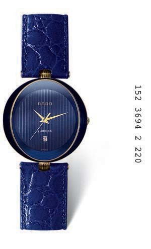 Uhrenarmband Rado 152.3694.2 R41694205 01.129.3761.2.220 Leder 4mm