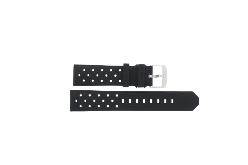 Uhrenarmband Tag Heuer CAZ1010 FT8024 BT0724 Kautschuk 21.5mm