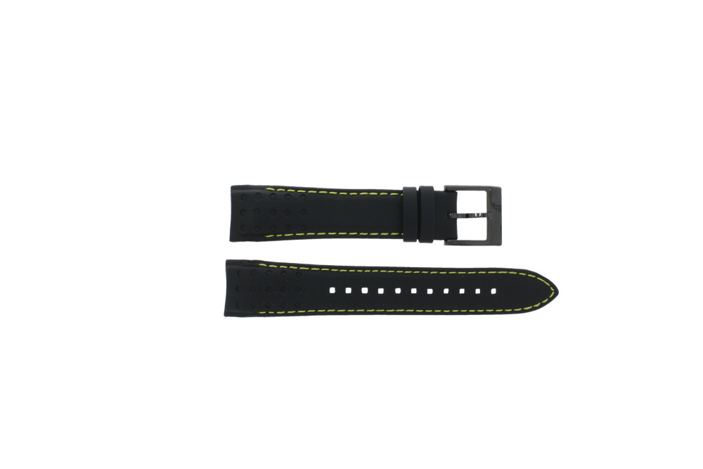 Uhrenarmband Seiko 7T62 0KV0 04B SNAE67P1 L01M012M0 Sportura Leder Schwarz 21mm