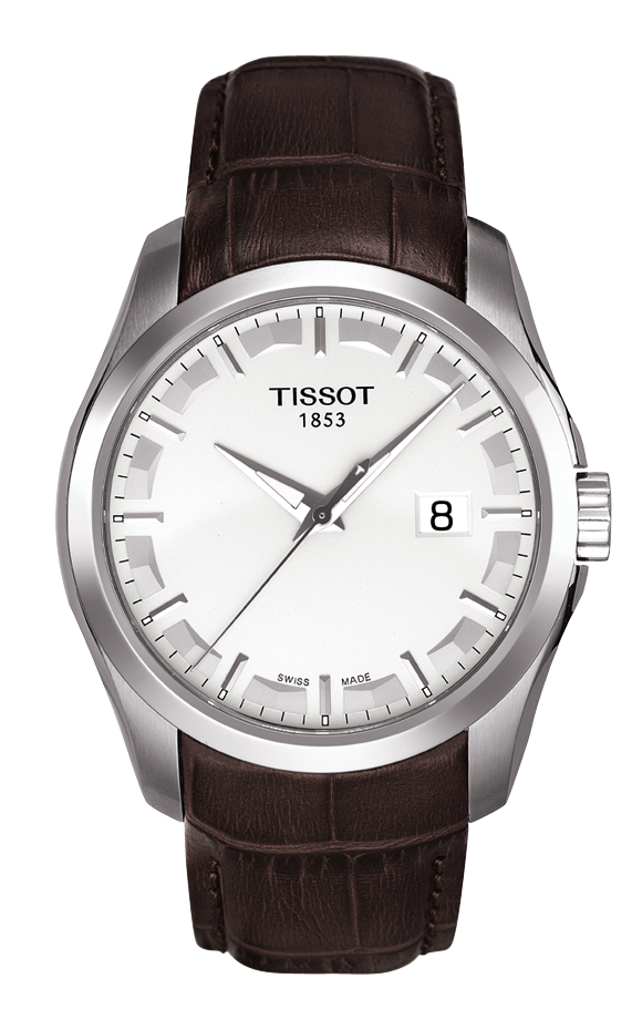 Uhrenarmband Tissot T035.410.16.031.00 XL T610028569 Leder 22mm