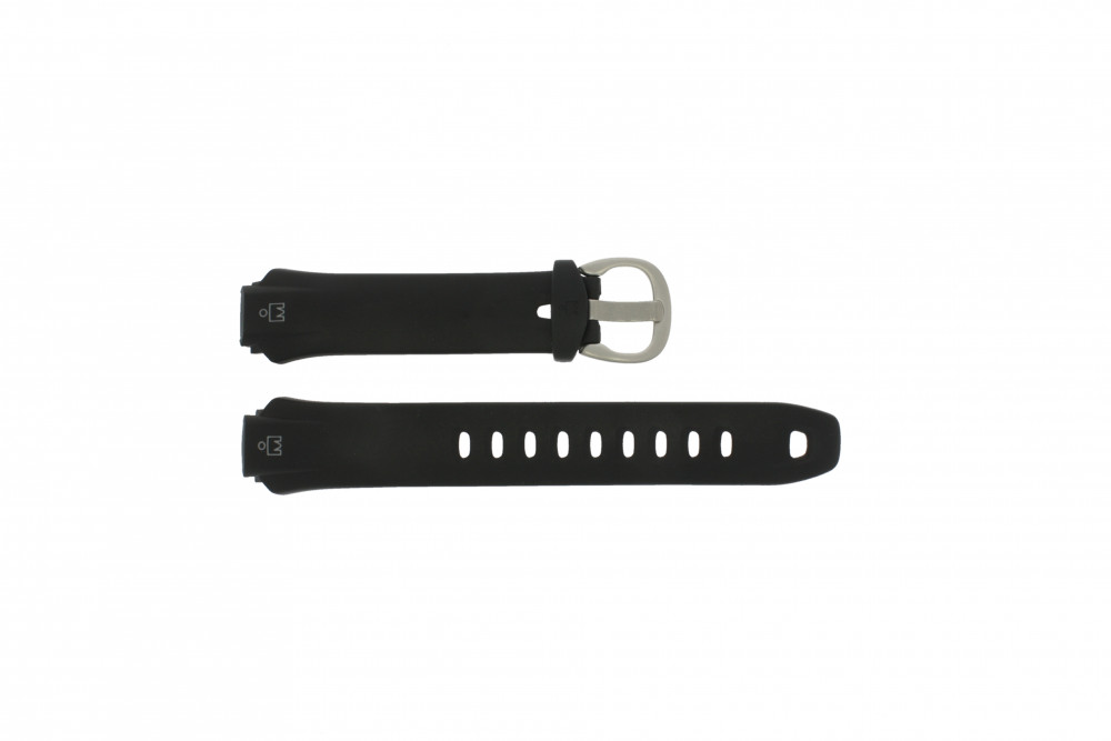 Timex Uhrenarmband T5E901 Silikon Schwarz 16mm