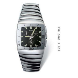 Uhrenarmband Rado 01.538.0600.3.002 / R070449610 Keramik Grau