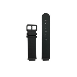 Uhrenarmband Rado 01.763.0071.3.110 / R070906410 / R27071105 Leder Schwarz