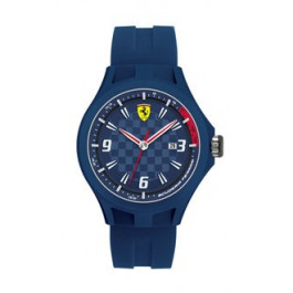 Uhrenarmband Ferrari SF101.4 / 0830067 / SF689300097 Kautschuk Blau 22mm