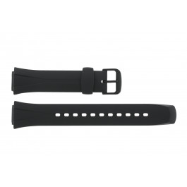 Uhrenarmband Casio WVA-105H-1AV / WL-S21H-1AV / WL-S21 / 10125561 Kunststoff Schwarz 16mm
