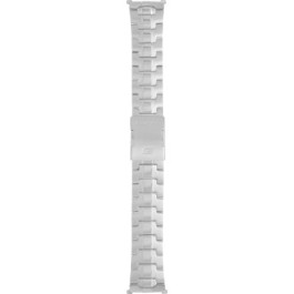 Casio Uhrenarmband 10344744 Edifice Stahl Silber 22mm 