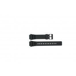 Uhrenarmband Casio MRW-200H Kunststoff Schwarz 18mm