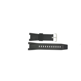 Uhrenarmband Casio GST-210B-1A / GST-400 / GST-410 / GST-S100 / GST-S110 / W100G / W110 Kunststoff Schwarz 27mm