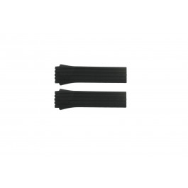 Uhrenarmband Lotus 15336 / 15336-F Kautschuk Schwarz 19mm