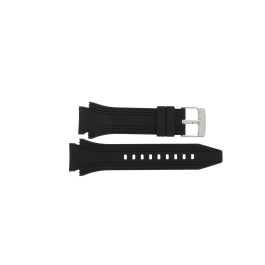 Uhrenarmband Lotus 15754 / 15755 / 15756-1 / 15756-F Kautschuk Schwarz 22mm