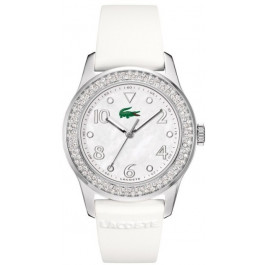 Uhrenarmband Lacoste 2000647 / LC-11-3-14-2255S Kautschuk Weiss 20mm
