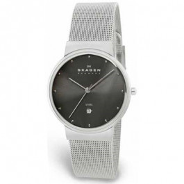 Skagen Uhrenarmband 355LSSM Metall Silber 18mm