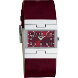 Uhrenarmband Dolce & Gabbana 3719251493 Leder Bordeaux 25mm