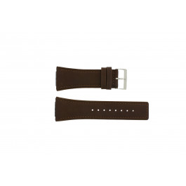Uhrenarmband Skagen 747LSLD Leder Braun 20mm