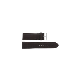 Uhrenarmband Universal 805R.02.24 Leder Dunkelbraun 24mm