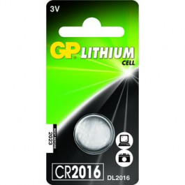 GP Knopfzelle Batterie CR2016 - 3v