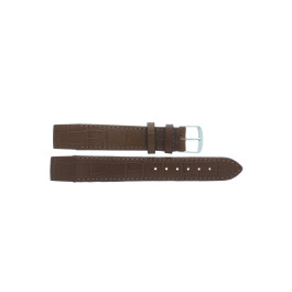 Uhrenarmband Universal 91373/3.03.18 Leder Cognac 18mm
