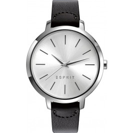 Uhrenarmband Esprit ES109612003 Leder Schwarz 14mm