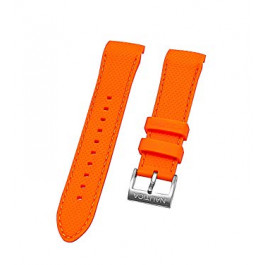 Uhrenarmband Nautica A15101G Silikon Orange 22mm