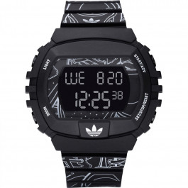 Uhrenarmband Adidas ADH6096 Kunststoff Schwarz 15mm
