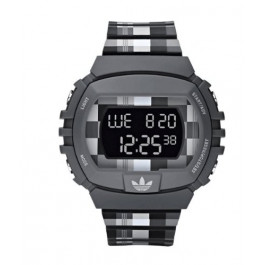 Uhrenarmband Adidas ADH6103 Kunststoff Grau 16mm