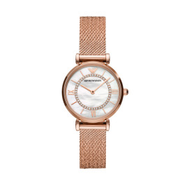 Uhrenarmband Armani AR11320 Milanese Rosé 14mm