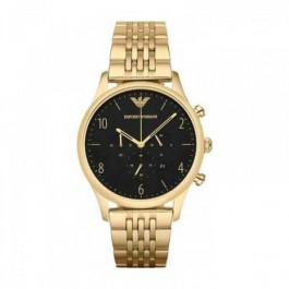 Uhrenarmband Armani AR1893 Stahl Vergoldet 22mm