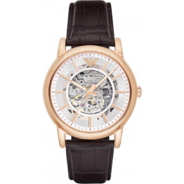 Uhrenarmband Armani AR1983 Leder Braun 22mm