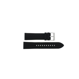 Uhrenarmband Armani Exchange AX1326 Silikon Schwarz 22mm