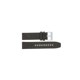 Uhrenarmband Armani Exchange AX1505 Leder Braun 22mm