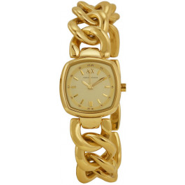 Uhrenarmband Armani Exchange AX4281 Stahl Vergoldet 8mm