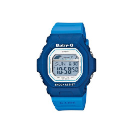 Uhrenarmband Casio BLX-5600-2 / 10439755 Kunststoff Blau 14mm