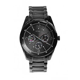 Uhrenarmband Fossil BQ1122 Stahl Schwarz 20mm