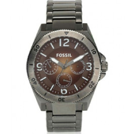 Uhrenarmband Fossil BQ2082 Rostfreier Stahl Grau 22mm