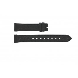 Uhrenarmband Breil TW106 / F660014126 Leder Schwarz 18mm