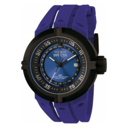 Uhrenarmband Invicta 0837.01 Kautschuk Blau