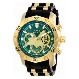 Uhrenarmband Invicta 23425.01 Kautschuk Schwarz 26mm