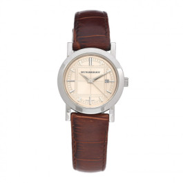 Uhrenarmband Burberry BU1357 Leder Braun