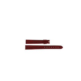 Uhrenarmband Burberry BU4551 Leder Rot 13mm