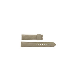 Uhrenarmband Burberry BU9154 Leder Beige 18mm