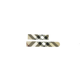 Uhrenarmband Burberry BU9403 Leder Mehrfarbig 18mm