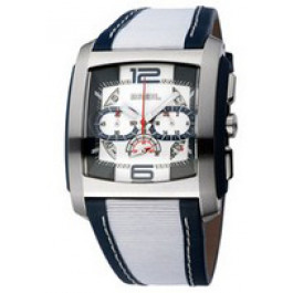 Uhrenarmband Seiko BW0221 Leder Weiss 21mm