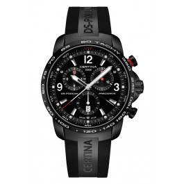 Uhrenarmband Certina C603018862 Kautschuk Schwarz 21mm