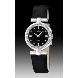 Uhrenarmband Candino C4560-2 Leder Schwarz 16mm