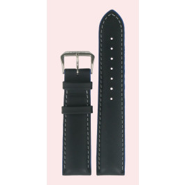 Uhrenarmband Certina C600006836 Leder Schwarz 20mm