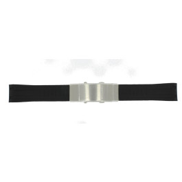 Uhrenarmband Certina C032427 A / C603020739 Kautschuk Schwarz 21mm
