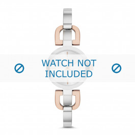 Uhrenarmband (Armband + Gehäuse-Kombination) DKNY NY2137 Stahl 5mm