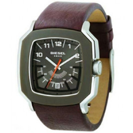 Uhrenarmband Diesel DZ1139 / DZ1140 Leder Braun 28mm